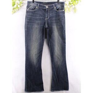 Rock & Republic Women's Kasandra Bootcut Stretch Denim Jeans Misses Sz 14